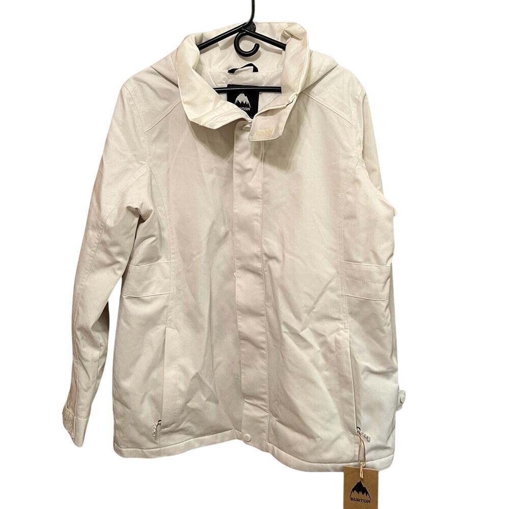 Burton Jet Set Jacket in Stout White Womens Size XL